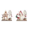 BOUGEOIR DE NOEL A POSER SCENE MAISON