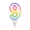 BOUGIE ANNIVERSAIRE CHIFFRE 9
