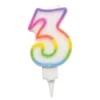 BOUGIE ANNIVERSAIRE CHIFFRE 3