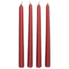 BOUGIE BATON SATIN ROUGE 192G X4 PIECES