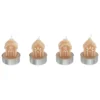 BOUGIE CHAUFFE PLAT MAISON 98G X4 PIECES