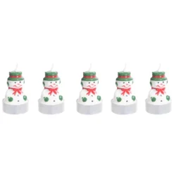 BOUGIE CHAUFFE PLAT NOEL X5 17G