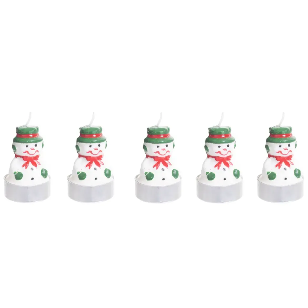 BOUGIE CHAUFFE PLAT NOEL X5 17G