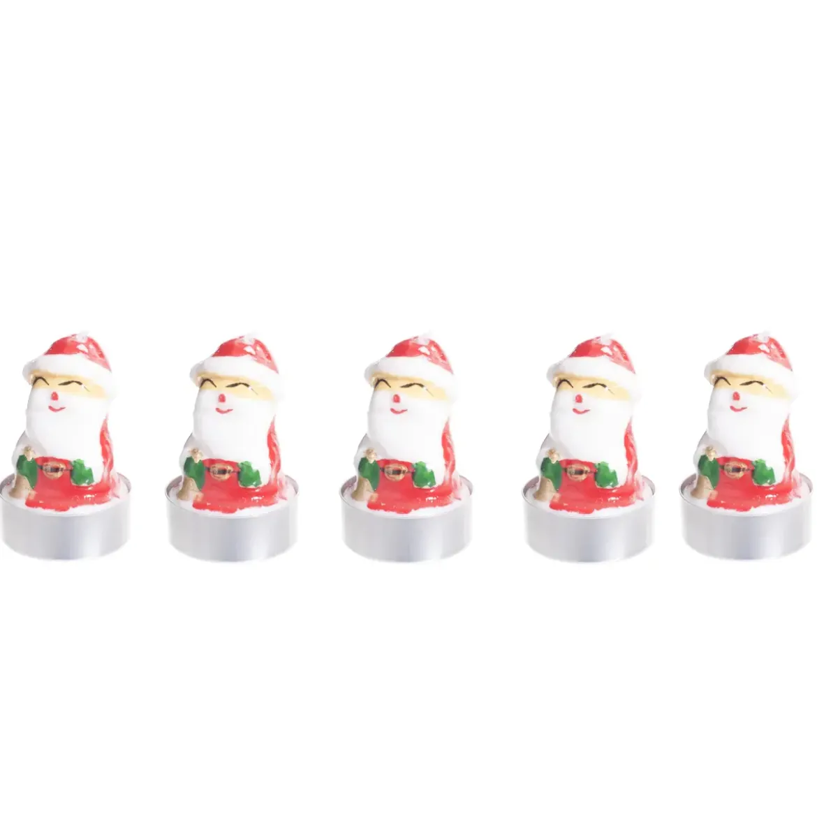 BOUGIE CHAUFFE PLAT NOEL X5 17G