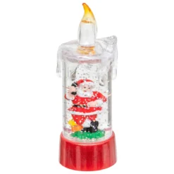BOUGIE LUMINEUSE 1 LED BLANC CHAUD H.13.5CM