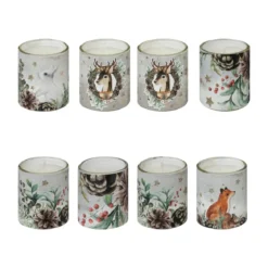 BOUGIE PARFUMEE POT SAPIN X8 PIECES 320G
