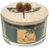 BOUGIE PARFUMEE TRADITIONNELLE COUVERCLE DECO 380G