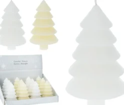 BOUGIE SAPIN DE NOEL 12CM