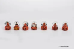 BOULE NEIGE HALLOWEEN 4.5X4.5X6.3CM