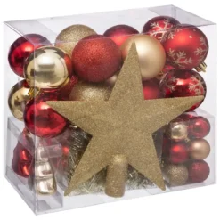 BOULE DE NOEL KIT 44 PIECES SOIR NOEL