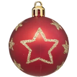 BOULE DE NOEL 50MM X15 PIECES LISSE DECO DELICE