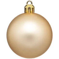 BOULE DE NOEL 50MM X15 PIECES LISSE DECO DELICE