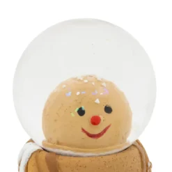 BOULE DE NOEL NEIGE LUTIN ASSIS D.4.5CM