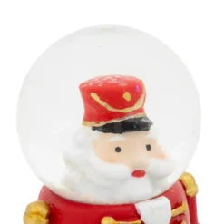 BOULE DE NOEL NEIGE LUTIN ASSIS D.4.5CM