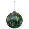 BOULE DE NOEL SAPIN VERT 8CM
