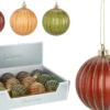 BOULE DE NOEL WO MAT 80MM