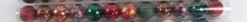 BOULE DE NOEL X12 PIECES MYSTERIOUS FOREST 6CM