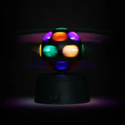 BOULE DISCO MINI A PILE