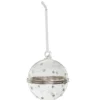 BOULE EN VERRE AVEC OUVERTURE 6CM