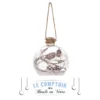 BOULE FIOLE INTERIEUR DECO VERRE 8CM
