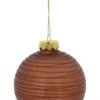 BOULE NOEL COPPER 8CM