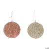 BOULE NOEL COPPER OR ROSE 8CM