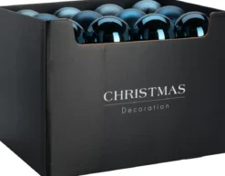 BOULE NOEL D.12CM BLEU NUIT
