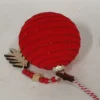 BOULE NOEL PAILETTES ROUGE