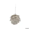 BOULE OR BLANC D.8CM