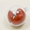 BOULE TRANSPARENTE 4.5CM X6 PIECES