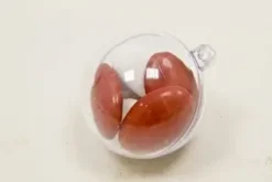 BOULE TRANSPARENTE 4.5CM X6 PIECES