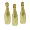 BOUTEILLE DE CHAMPAGNE PORTE NOM X3 PIECES