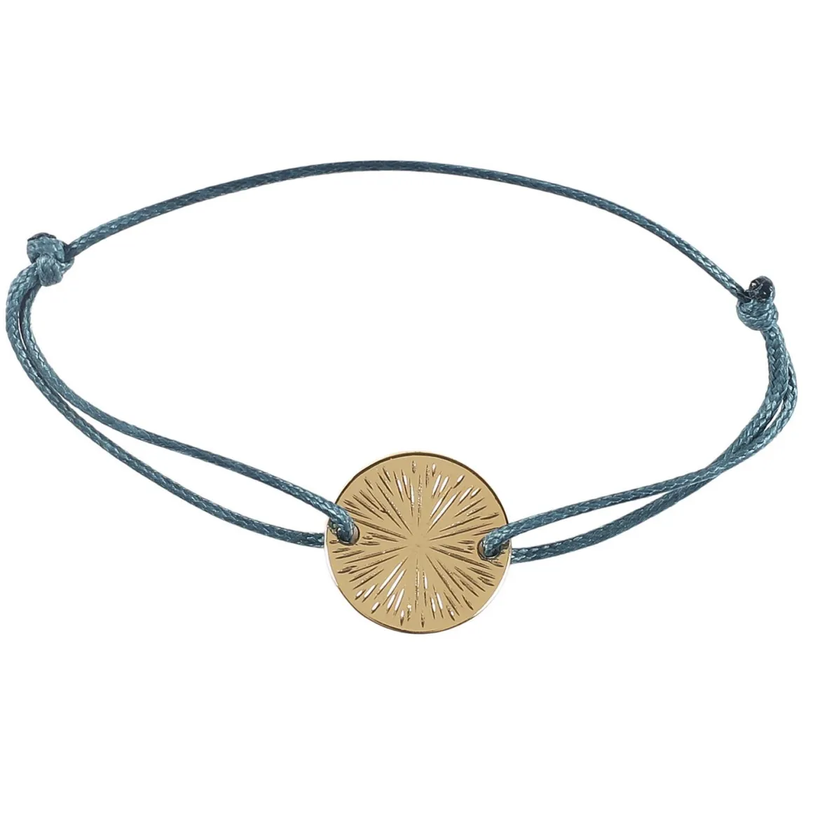 BRACELET CORDON GRAVE MERCI POUR CETTE ANNEE
