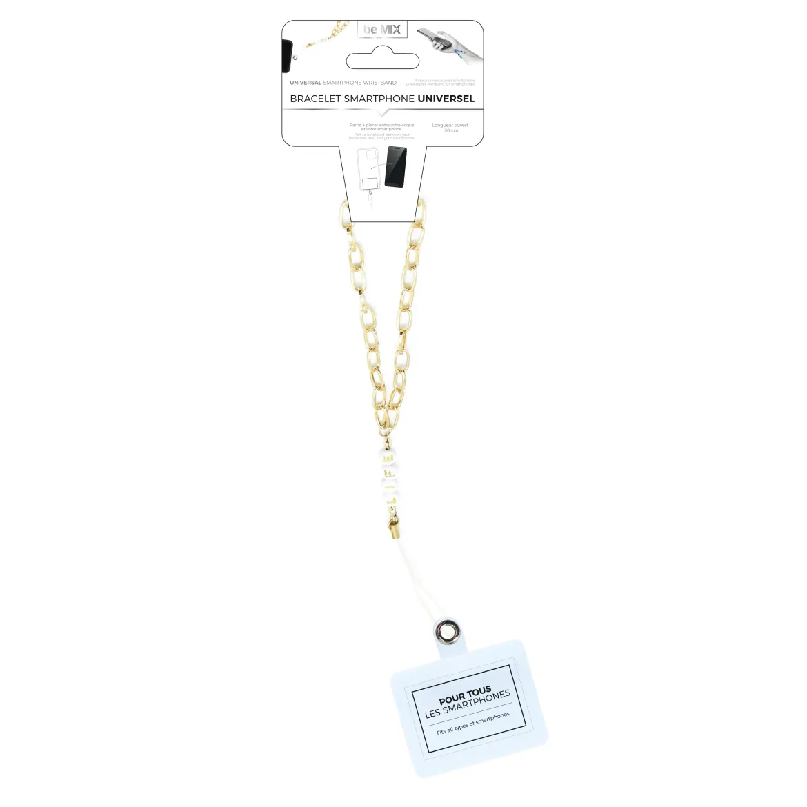 BRACELET SMARTPHONE UNIVERSEL PERLES