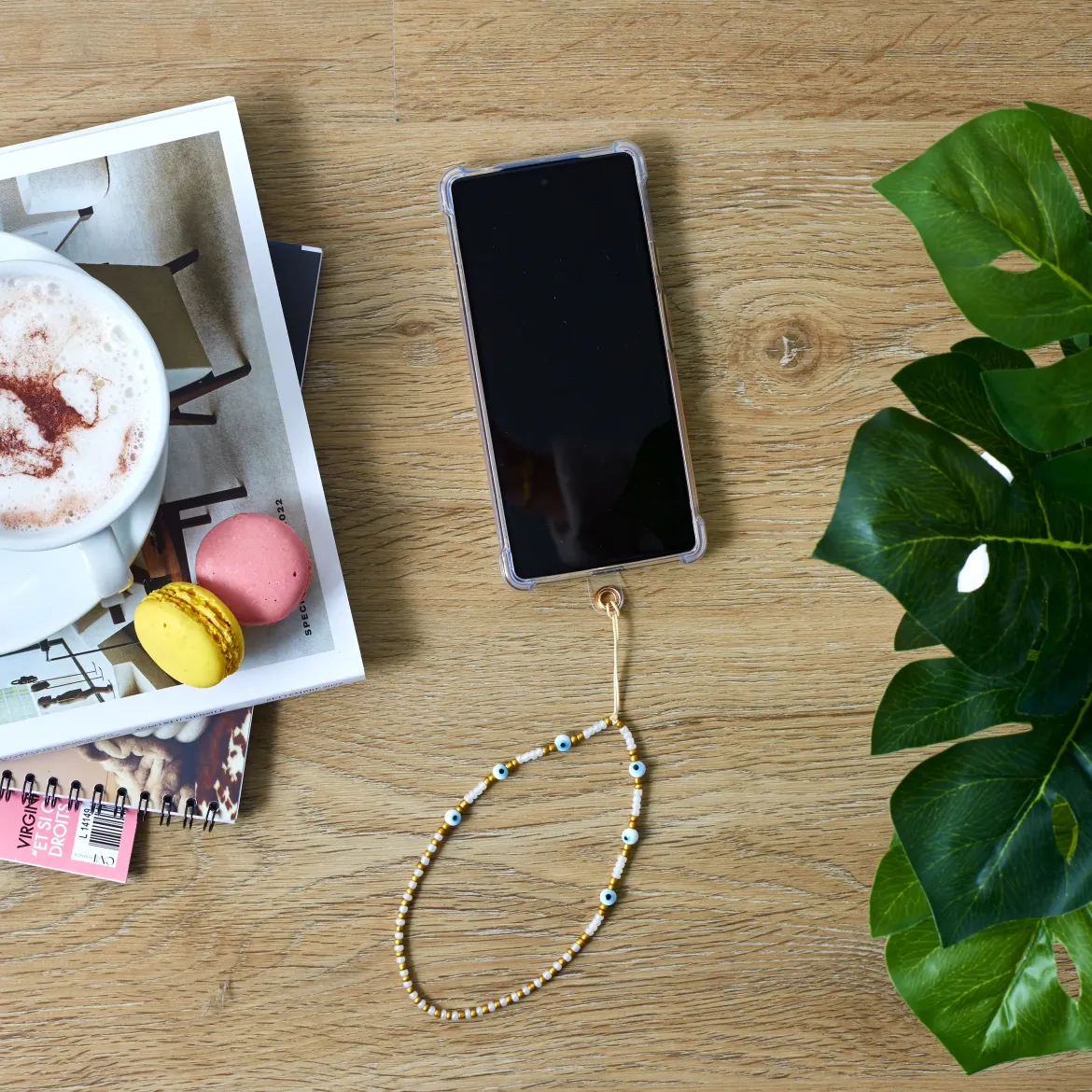 BRACELET SMARTPHONE UNIVERSEL PERLES