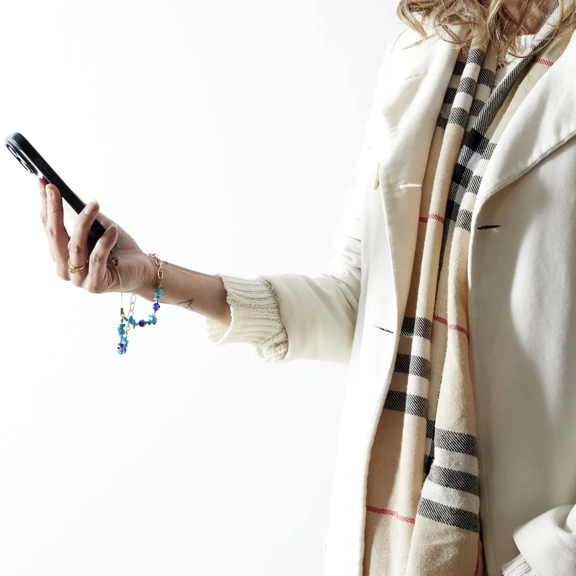 BRACELET SMARTPHONE UNIVERSEL PERLES