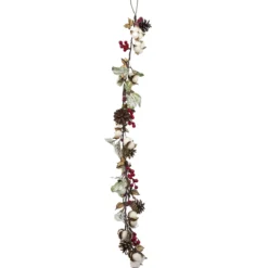 BRANCHE COTON POMME PIN BAIES L.108CM
