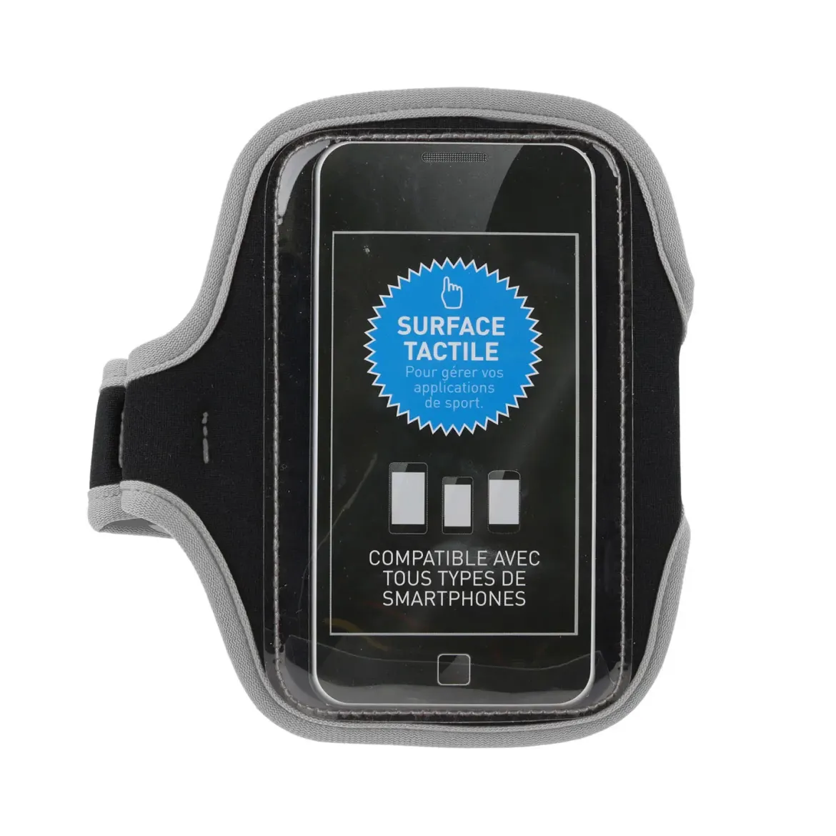 BRASSARD UNIVERSEL SMARTPHONE SURFACE TACTILE