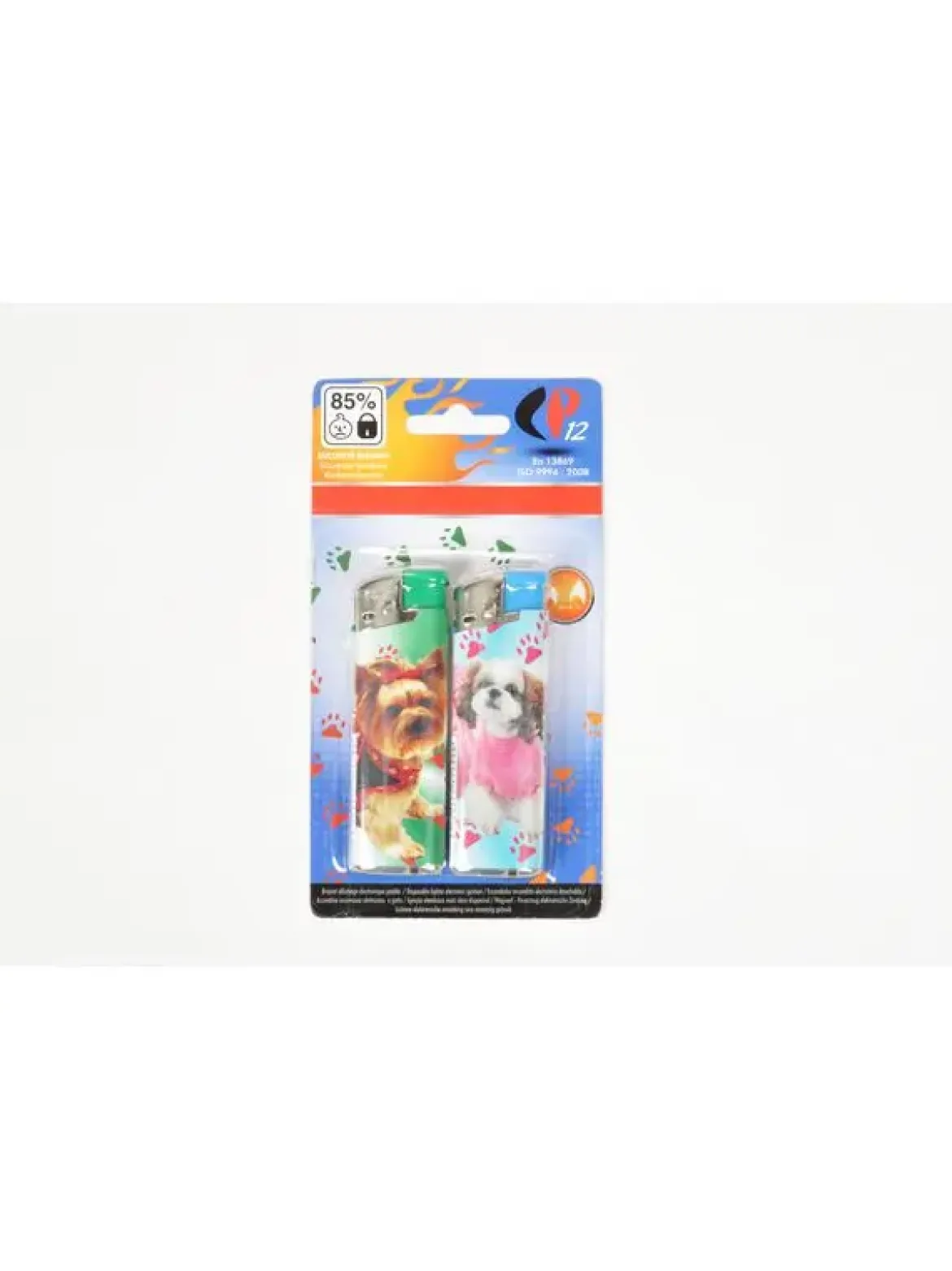 BRIQUET ALLUMAGE ELECTRONIQUE ANIMAUX X2 PIECES