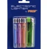 BRIQUET ELECTRONIQUE TRANSPARENT X4 PIECES