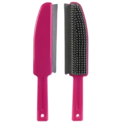 BROSSE DE NETTOYAGE AVEC RACLETTE CAOUTCHOUC