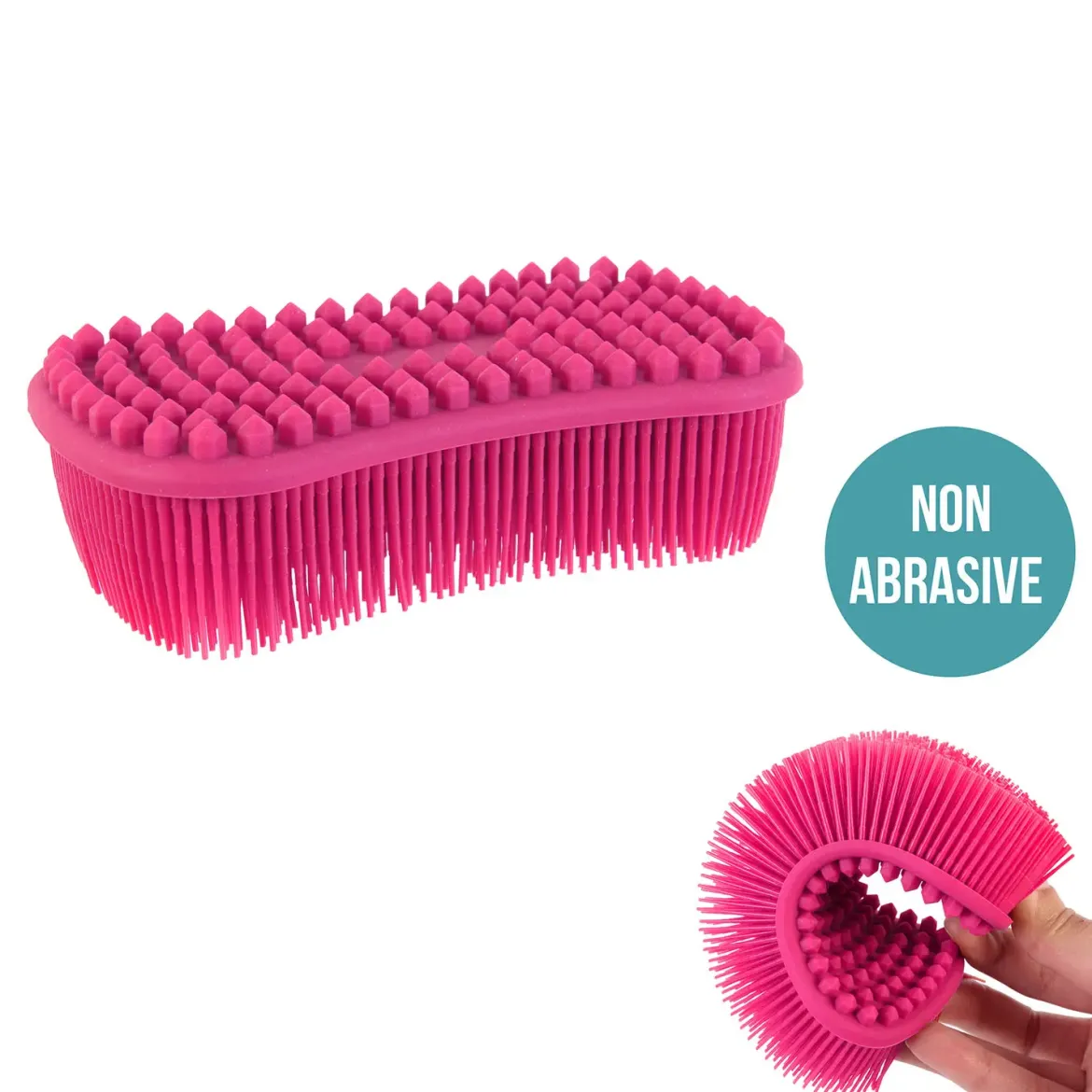 BROSSE EPONGE FLEXIBLE SILICONE