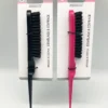 BROSSE PLATE PICOTS NYLON NOIR ROSE