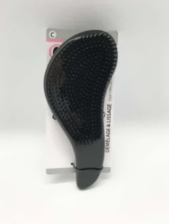 BROSSE PLATE PICOTS PLASTIQUES NOIR GRANDE TAILLE