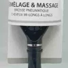BROSSE PNEUMATIQUE OVALE PICOTS PERLES NOIR