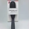 BROSSE SEMI RECTANGLE PICOTS PERLES NOIR N.10