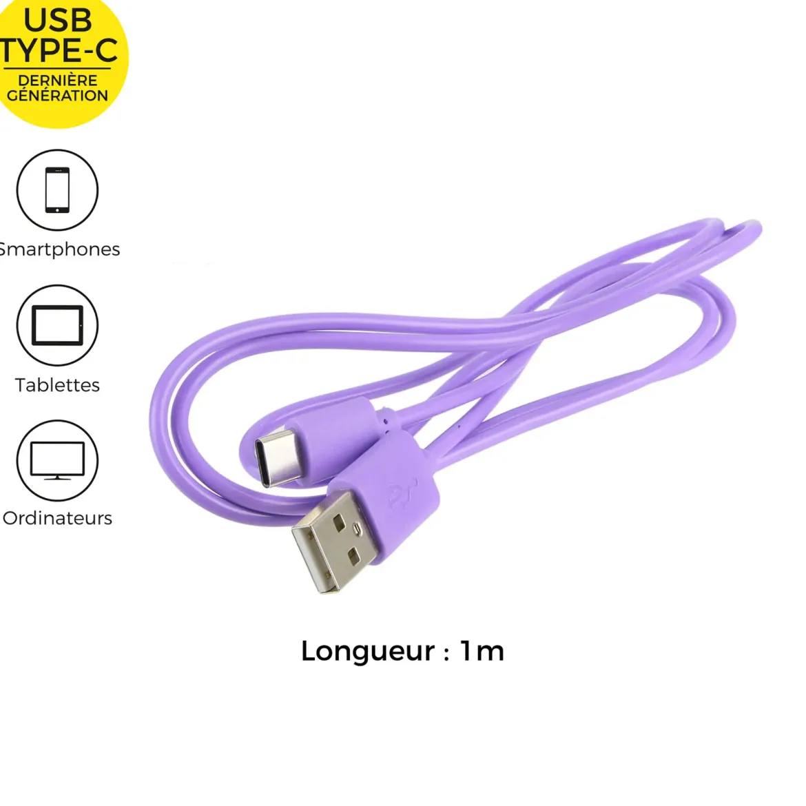 CABLE USB TYPE C