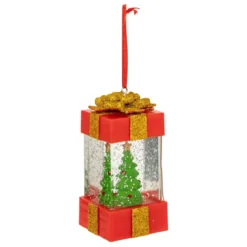 CADEAU EAU 1 LED BLANC CHAUD H.13CM
