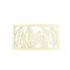 CADRE EN BOIS DECOUPE DECO FEUILLAGE 40 X 22 X 0.45CM