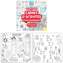 CAHIER D ACTIVITES CRAYON X20 GOMME X20